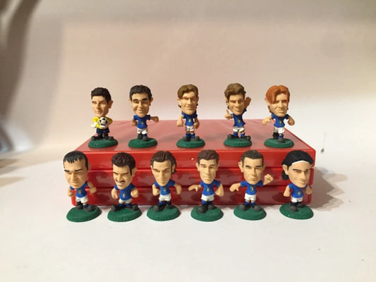 11 Bomberini Nazionale Italia Azzurri 3D Calciatori Salati e Preziosi Come Foto