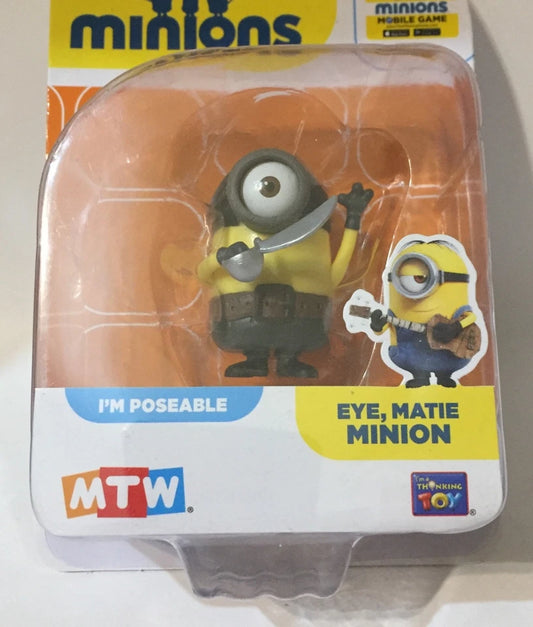 Minion Pirata Figure Minions Eye Matie New Universal Cattivissimo Me C\Foto