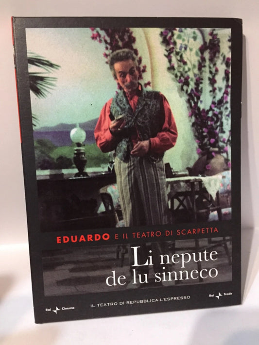 Li Nepute de lu Sinneco DVD Teatro Eduardo de Filippo Digipak Editoriale C\Foto
