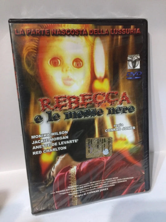 Rebecca e le Messe Nere DVD Nuovo Conrad Jones Wilson Morgan Custodia Come Foto