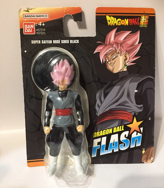 Goku Super Saiyan Rose Black Dragon Ball Flash Figure 10 Cm in Box Come Foto