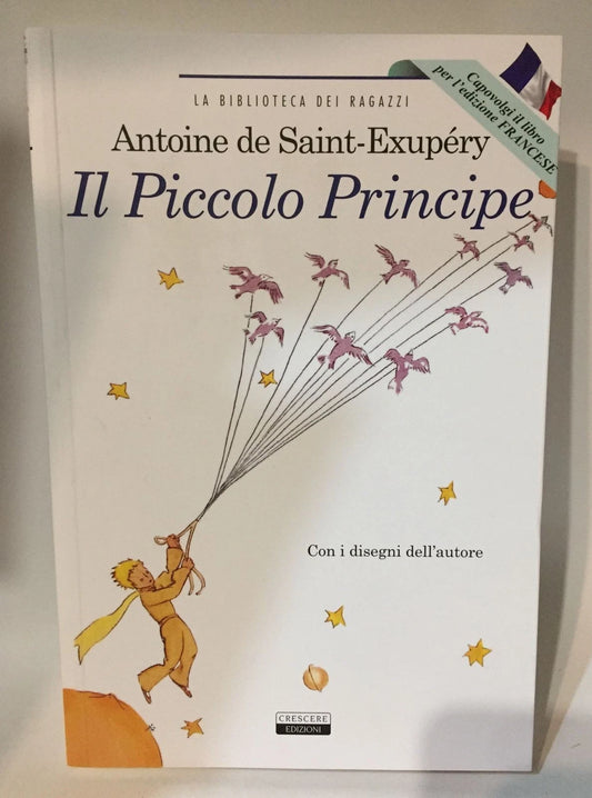 IL Piccolo Principe Libro NEW Antoine de Saint Exupery Le Petit Prince Bilingue