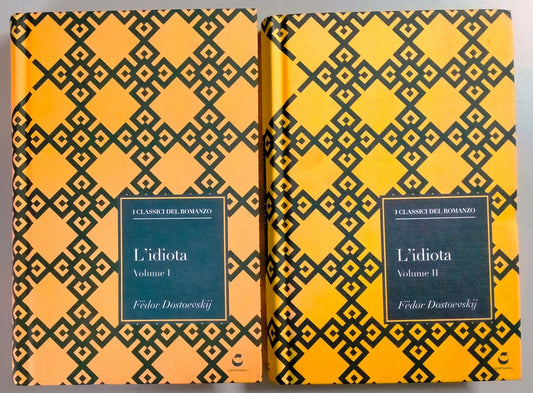 L'Idiota di Fedor Dostoesvskij 2 Volumi Rilegati Libro Nuovo Centauria Lusso
