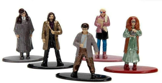 HARRY POTTER Sirius Luna Trelawney Mirtilla 5 Nano Figures Metalfigs Personaggi